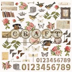 Double-sided sheet of paper CraftPaper Family archive 