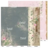Двусторонний набор бумаги FANTASY "Винтажная рапсодия"" размер 30*30 см, 7 листов + бонус, 190 гр