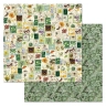 Набор бумаги 30,5х30,5 см "Заповедник", 12 листов (ScrapMania)