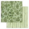 Набор бумаги 30,5х30,5 см "Заповедник", 12 листов (ScrapMania)