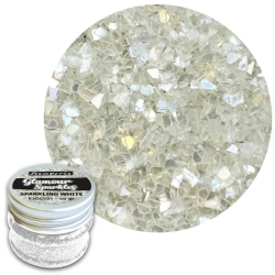 Микроблёстки - глиттер Stamperia Glamour Sparkles "Белый", 40 гр
