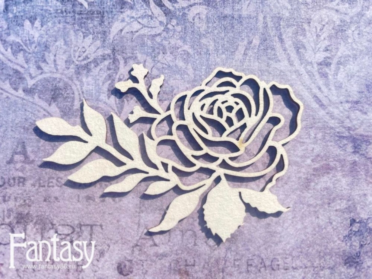 Чипборд Fantasy «На седьмом небе» (Цветочек 2931), размер 7,1*5,4 см