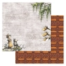 Набор бумаги 30,5х30,5 см "Лукоморье", 12 листов (ScrapMania)