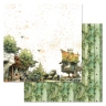 Набор бумаги 30,5х30,5 см "Лукоморье", 12 листов (ScrapMania)