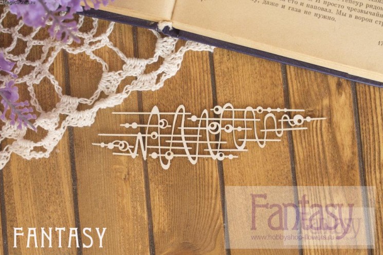 Чипборд Fantasy "Водопад 1", размер 13,2х3,2 см