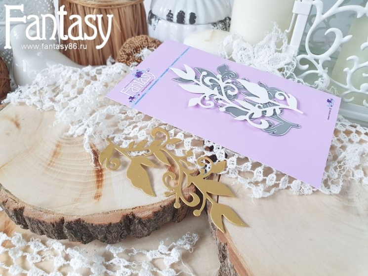 Нож для вырубки Fantasy «Народный мотив 1414», размер 5*10,5 см 