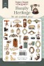 Set of die-cuts Fabrika Decoru collection "Family heritage" 44 pcs