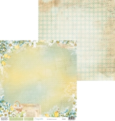 Двусторонний лист бумаги Scrapodelie Солнечным днем "Лист 5", размер 30,5х30,5см, 190 гр/м2 