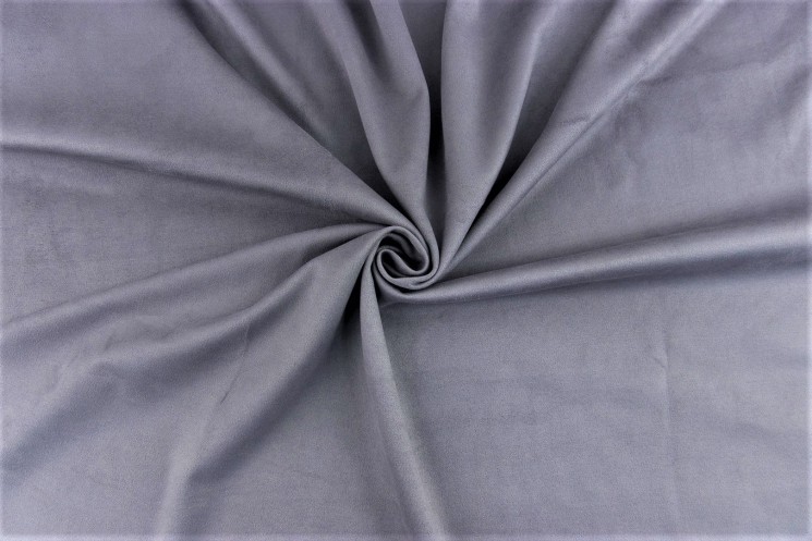 Замша двусторонняя "Светло-серая", размер 50х50 см 