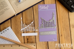 Нож для вырубки Fantasy "График успеха", размер 1,3Х5,7 и 5,8Х6,5 см