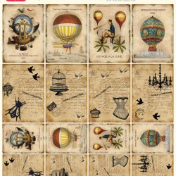 A sheet with cards by Tamara Startseva 