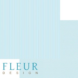 Double-sided sheet of paper Fleur Design Pure and simple Basic 