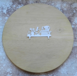 Вырубка полка №2 белая бумага кардсток 290гр.