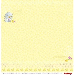 Double-sided sheet of paper Scrapberry's Cheerful childhood 
