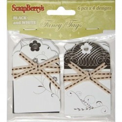 Set of decorative tags Scrapberry's 