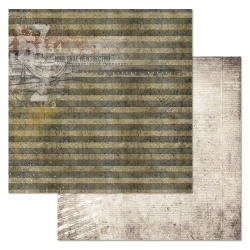 Двусторонний лист "Радость Победы. Вечный огонь", размер 30*30 см, 180гр (ScrapMania)