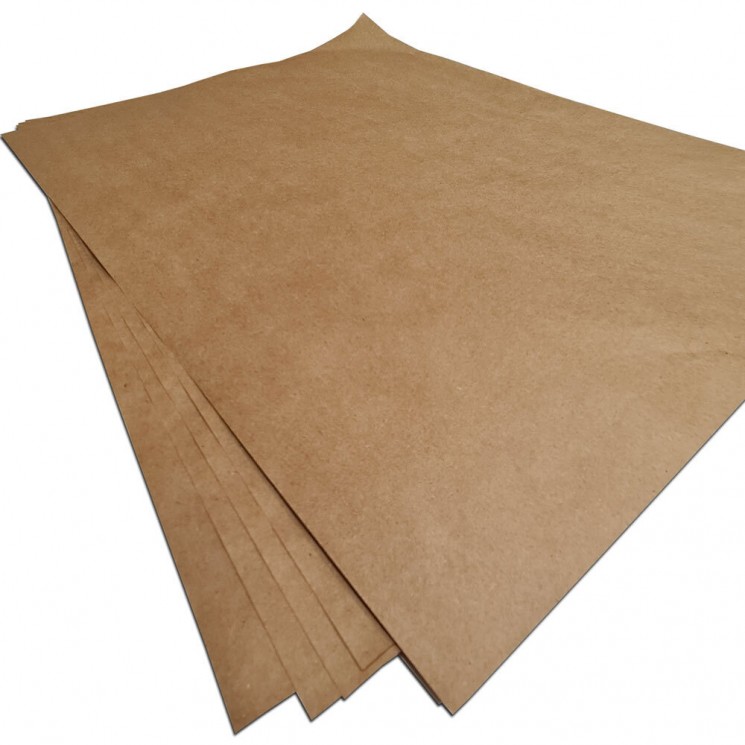 A sheet of craft paper, A4 format, density 80 g/m2