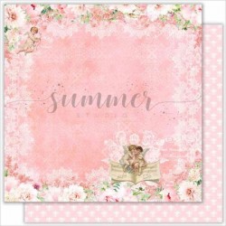 Double-sided sheet of paper Summer Studio Vintage wedding 