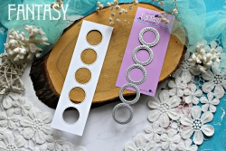 Нож для вырубки Fantasy фоновый "Маленькие круги" размер 3,2х15,5 см