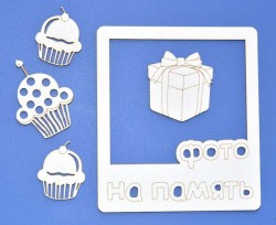 Чипборд ПроСвет "Праздник", 5 элементов