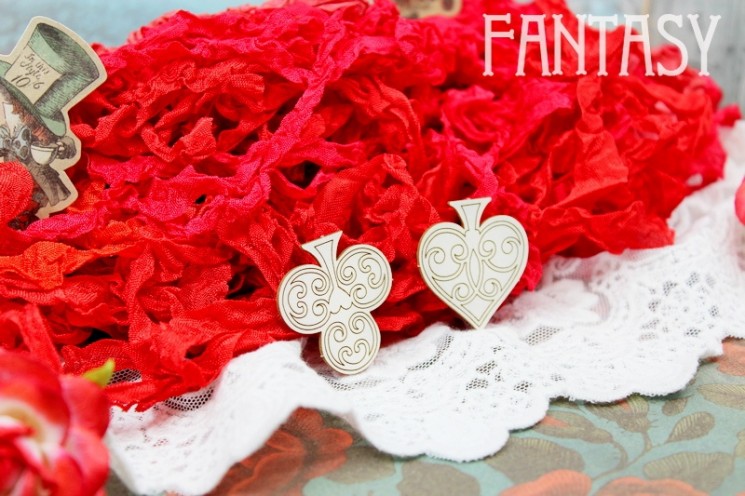 Чипборд Fantasy "Карточные масти 1833" 