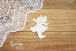 Чипборд Просто Небо "Малыш Ру", размер 59х70 мм