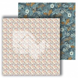 Double-sided sheet of paper Dream Light Studio Exotic Flowers 