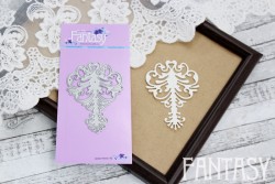 Ножи для вырубки Fantasy   «Дамаск 888»  размер 7,7*5,8 см (1)