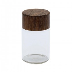 1 piece glass bottle with a stopper, size 24x30cm