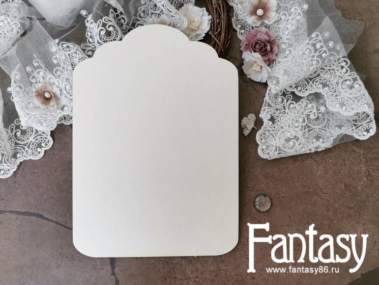 Заготовка для альбома "Тег 3684 " пивной картон 1.5 мм, размер 24*17 см, 1 шт