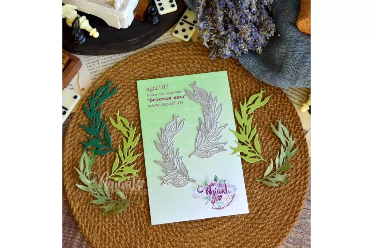 Ножи для вырубки "Веточки Ивы" от AgiArt
