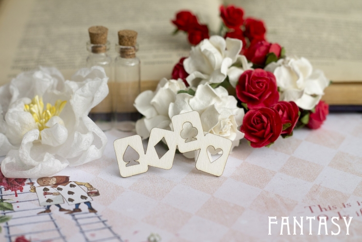 Чипборд Fantasy "Алиса 19125" размер 4,6*2,7 см