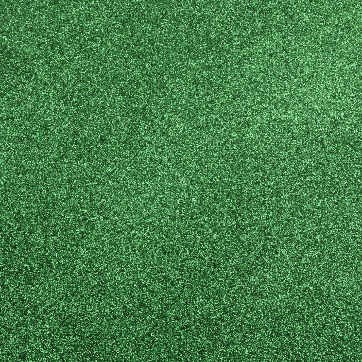 Decorative felt with glitter "Green", size 27x35, thickness 1.5 mm, 1 piece