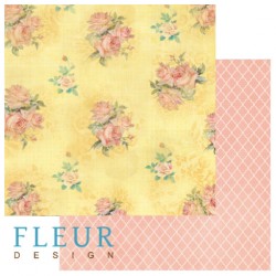 Double-sided sheet of paper Fleur Design Follow the dream 