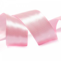 Satin ribbon "Pink", width 2.5 cm, length 5.6 m