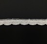 White lace, width 2 cm, cut 50 cm
