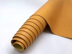 Binding leatherette Italy, corn matte color, 33X70 cm, 225 g /m2