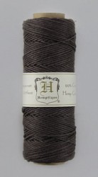 Шнур из пеньки 0,5 мм, цвет Темно-коричневый, длина 1 м