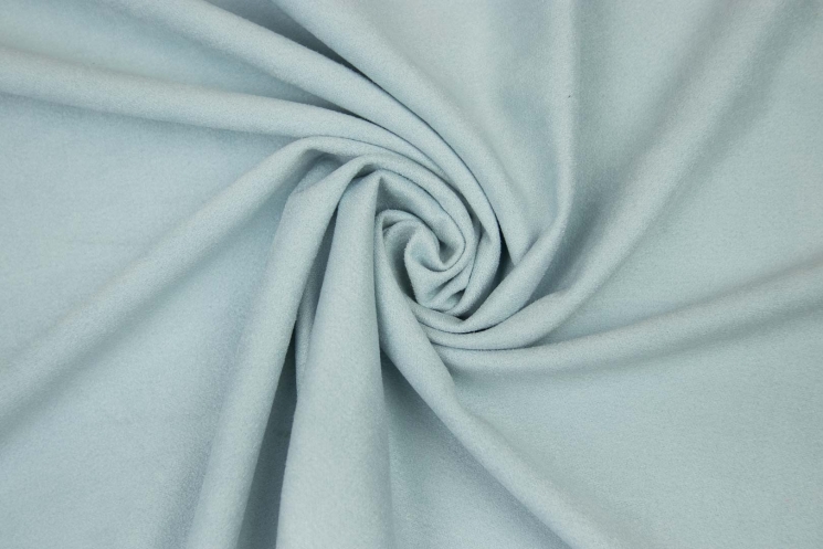 Искусственная односторонняя замша "Бледно голубая", размер 33х70 см