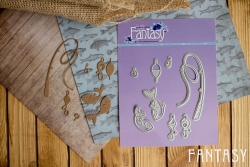 Ножи для вырубки Fantasy "Набор рыбалка 1", размер от 08,Х1,5 до 4Х8 см