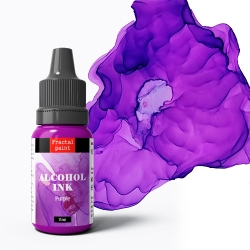 Спиртовые чернила Fractal Paint «Purple» (Пурпурный), 5 мл