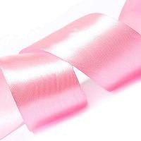 Satin ribbon "Soft pink", width 2.5 cm, length 5.6 m