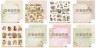 A set of double-sided CraftPaper "About girls" 16 sheets, size 30.5*30.5 cm, 190 gr/m2