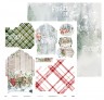 FANTASY paper set collection "Cozy Winter" size 30*30 cm, 190gr, 9 sheets + bonus