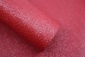 Переплётный кожзам Италия, цвет красный, с текстурой, глянцевый, 33Х70 см, 275 г/м2