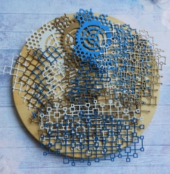 Вырубка набор 15 эл. бумага дизайнерская 290 гр.