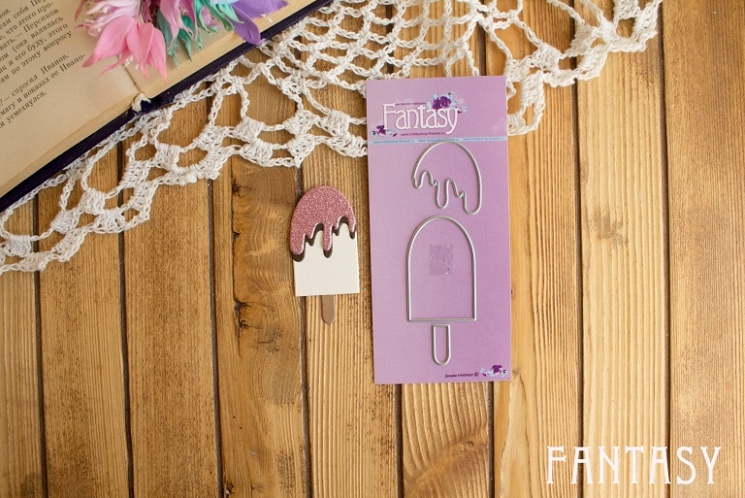 Нож для вырубки Fantasy "Мороженое", размер 2,7Х5,5 см