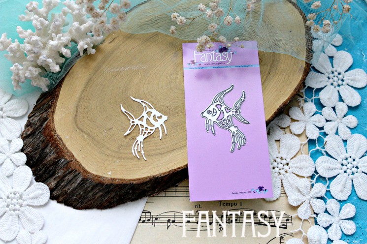 Knife for cutting Fantasy "Fish 1" size 3.5*5.5 cm