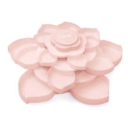 Мини органайзер для мелочей WE R MEMORY KEEPERS "Bloom Mini Embellishment Storage", розовый  