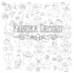 Sheet for coloring with markers Fabrika Decoru 